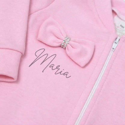 Macacão Encanto do Nome Personalizado com o nome do bebê